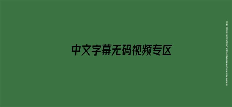 >中文字幕无码视频专区免费视频横幅海报图